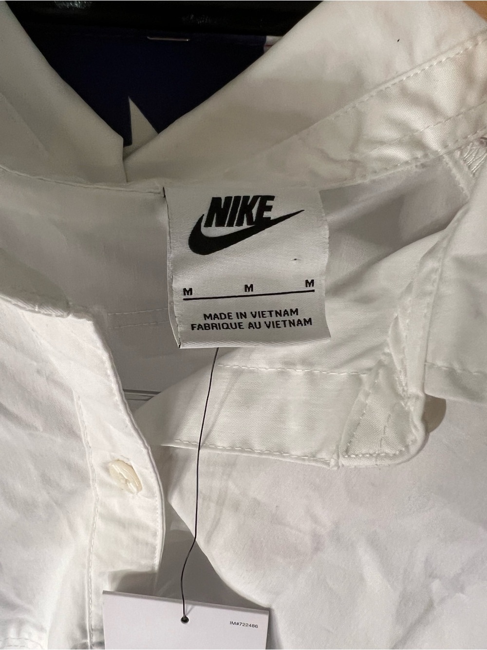 Nike White Button-Down Running Jacket - Picture 2 of 7